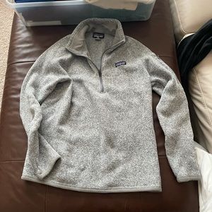 Women’s Patagonia Quarter zip sweater